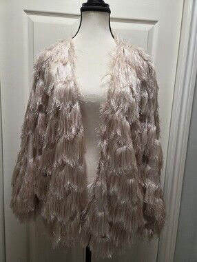 Mesh Fringe Shawl Stevie Nicks Vibes